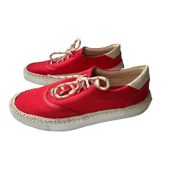 Kate Spade New York Women's Boat Party Espadrille Sneakers - Coral Rose Size 7.5 - Picture 7 of 7